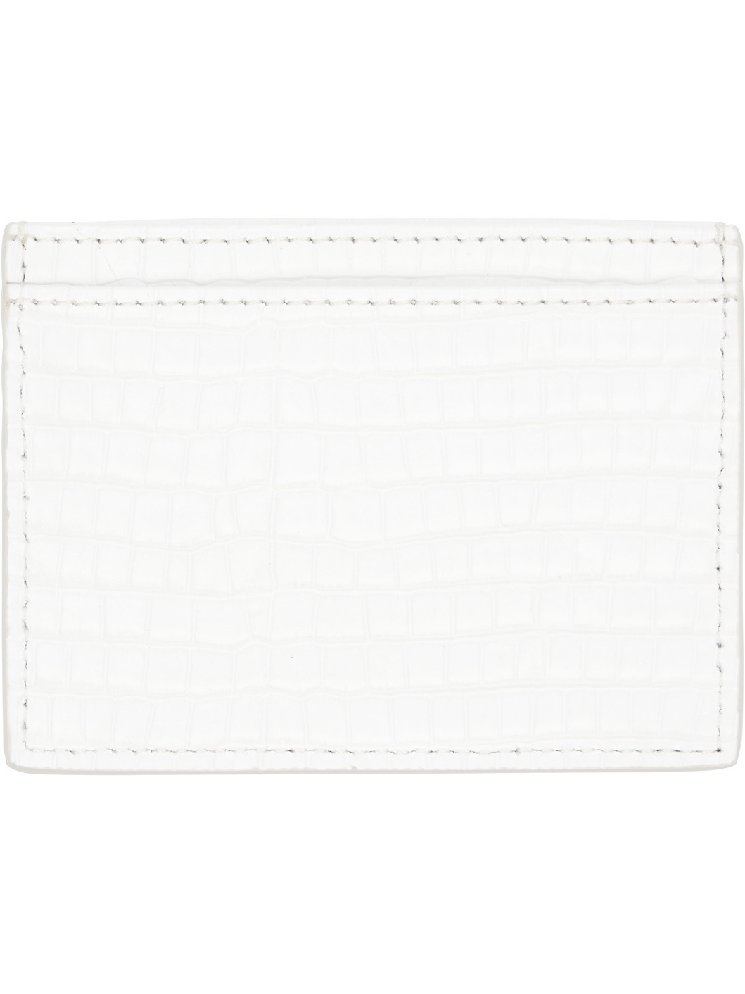 White Flat Card Holder - 2