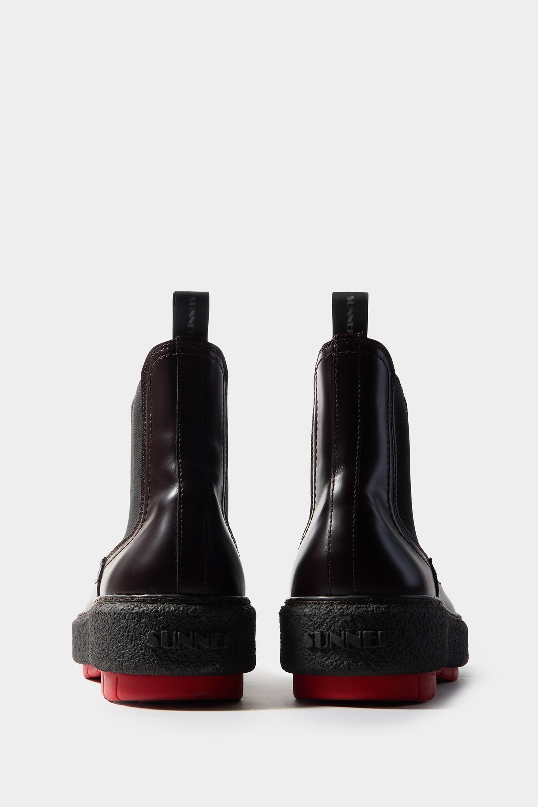 CEMENTO BOOTS / brown & red - 3