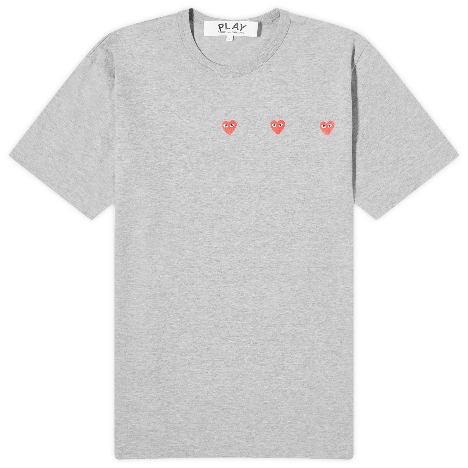 Comme des Garçons Play 3 Heart T-Shirt - 1