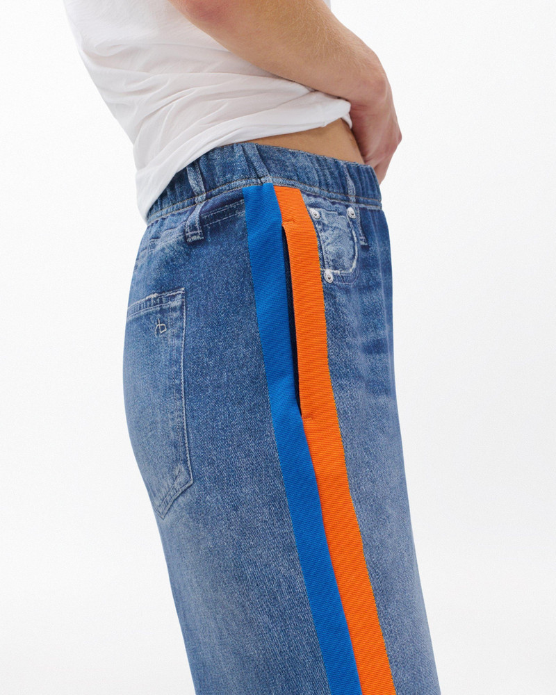 Miramar Sport Stripe Track Pants Cotton Terry 6