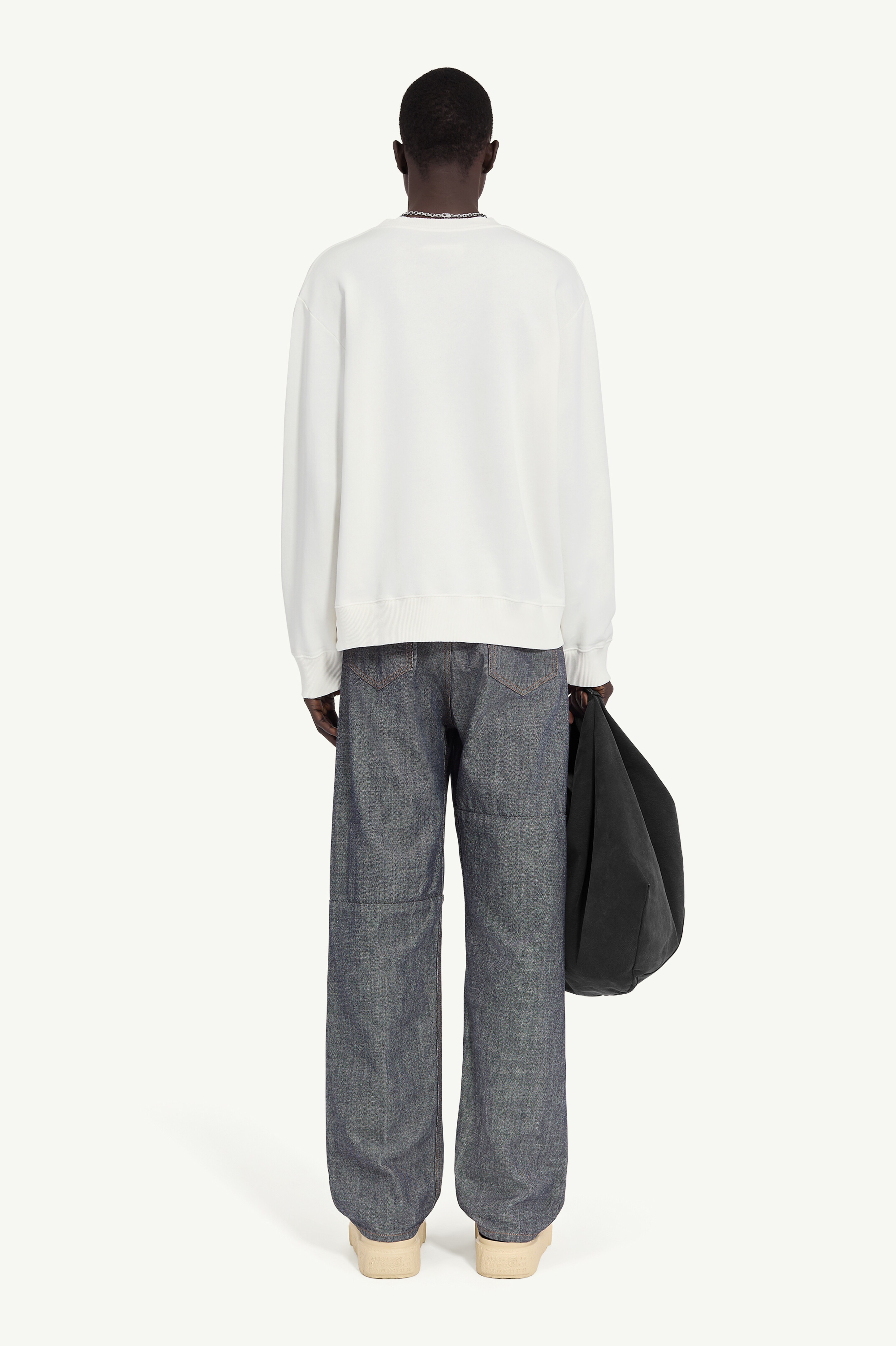 MM6 Maison Margiela Newspaper print jersey sweatshirt
