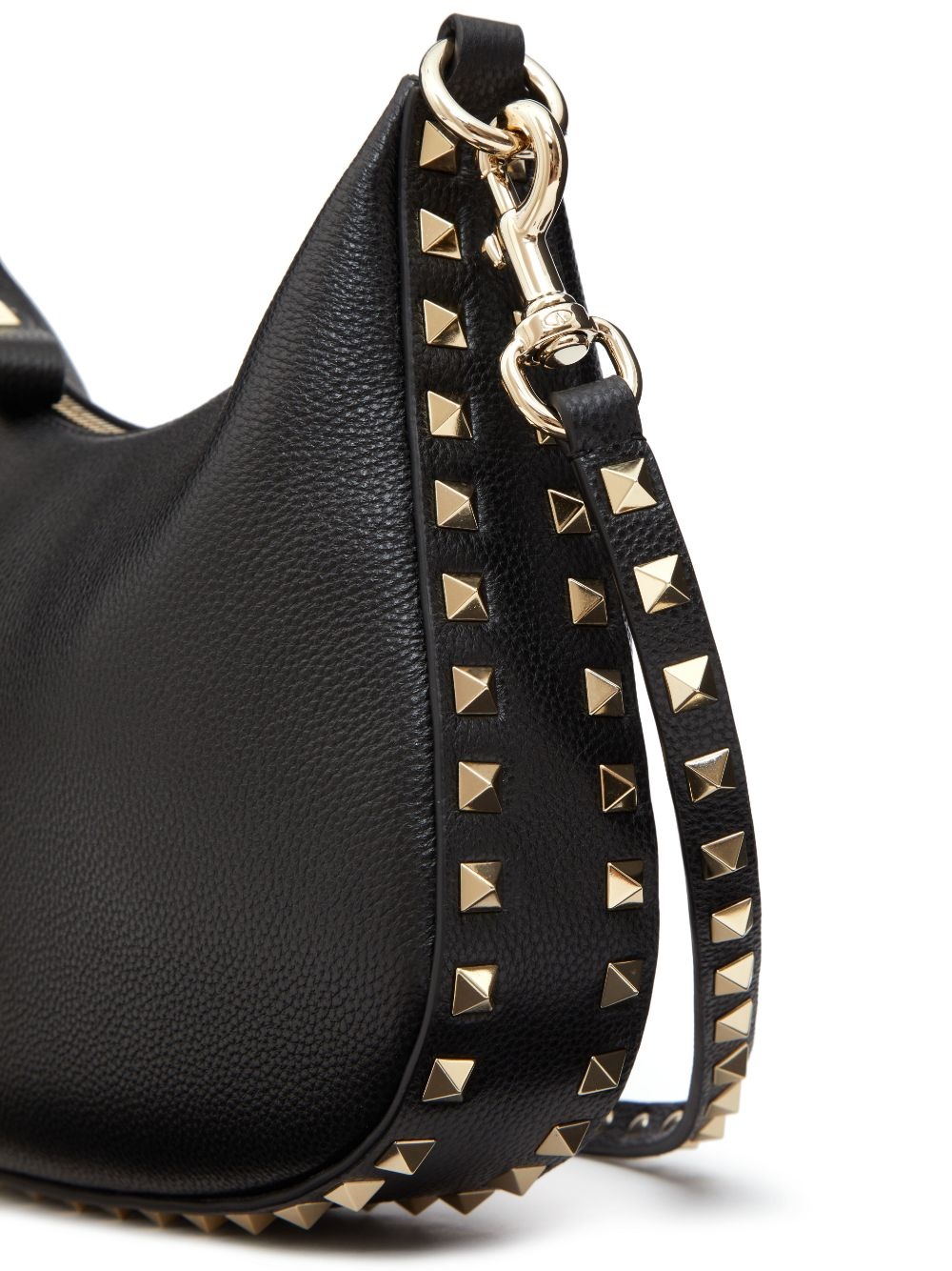 small Rockstud leather shoulder bag - 4
