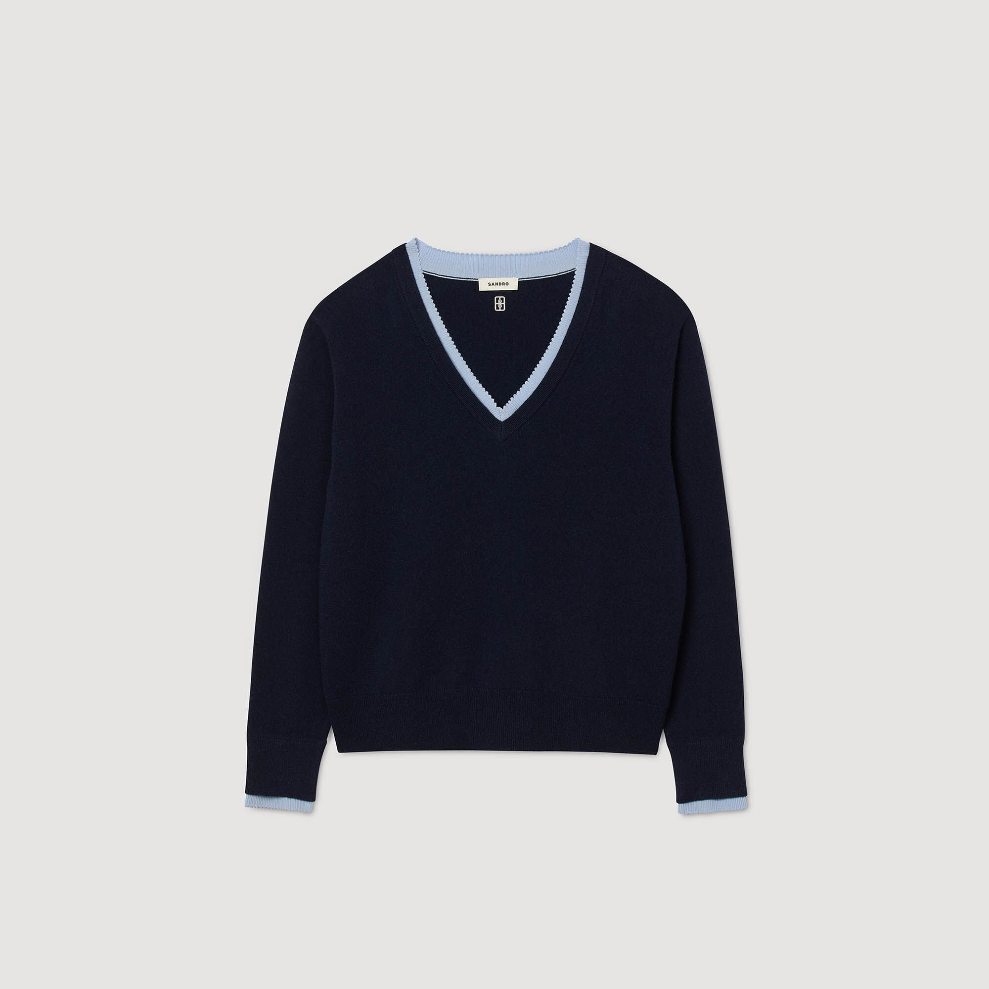 WOOL AND CASHMERE SWEATER - 6