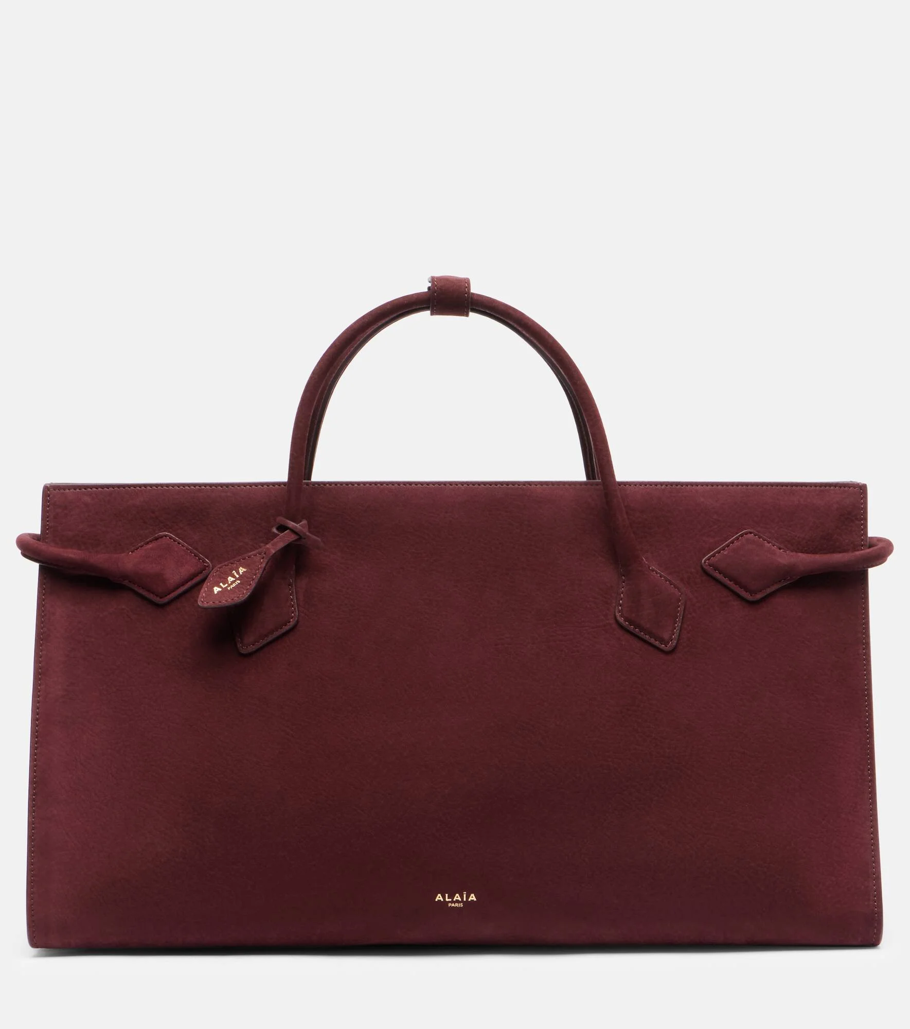 Le Teckel Large leather shoulder bag - 1