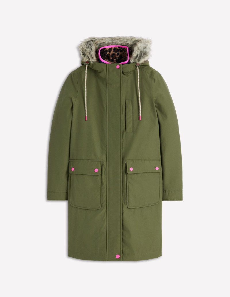 4-In-1 Hooded Parka-Woodland Green 8