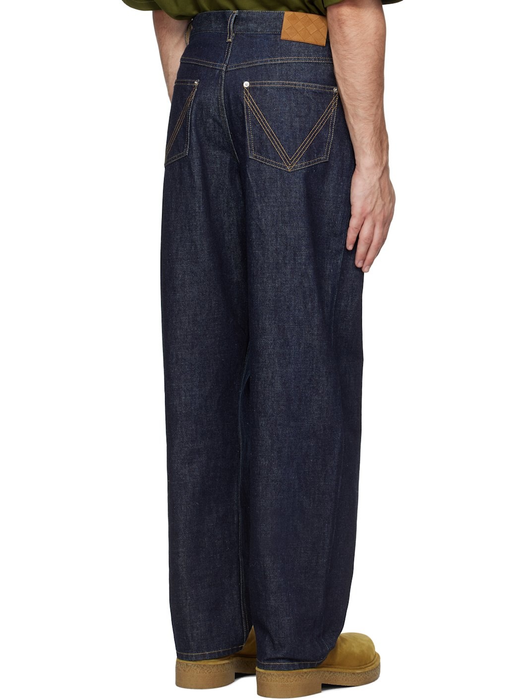 Indigo Wide Leg Jeans - 3