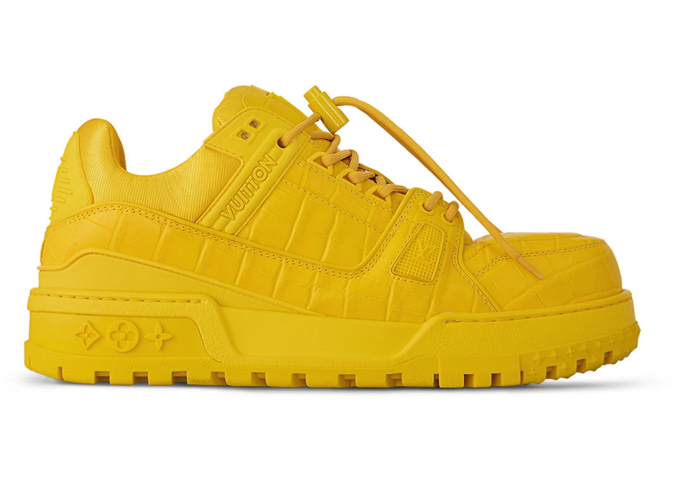 Louis Vuitton LV Trainer Maxi Sneaker Yellow - 1