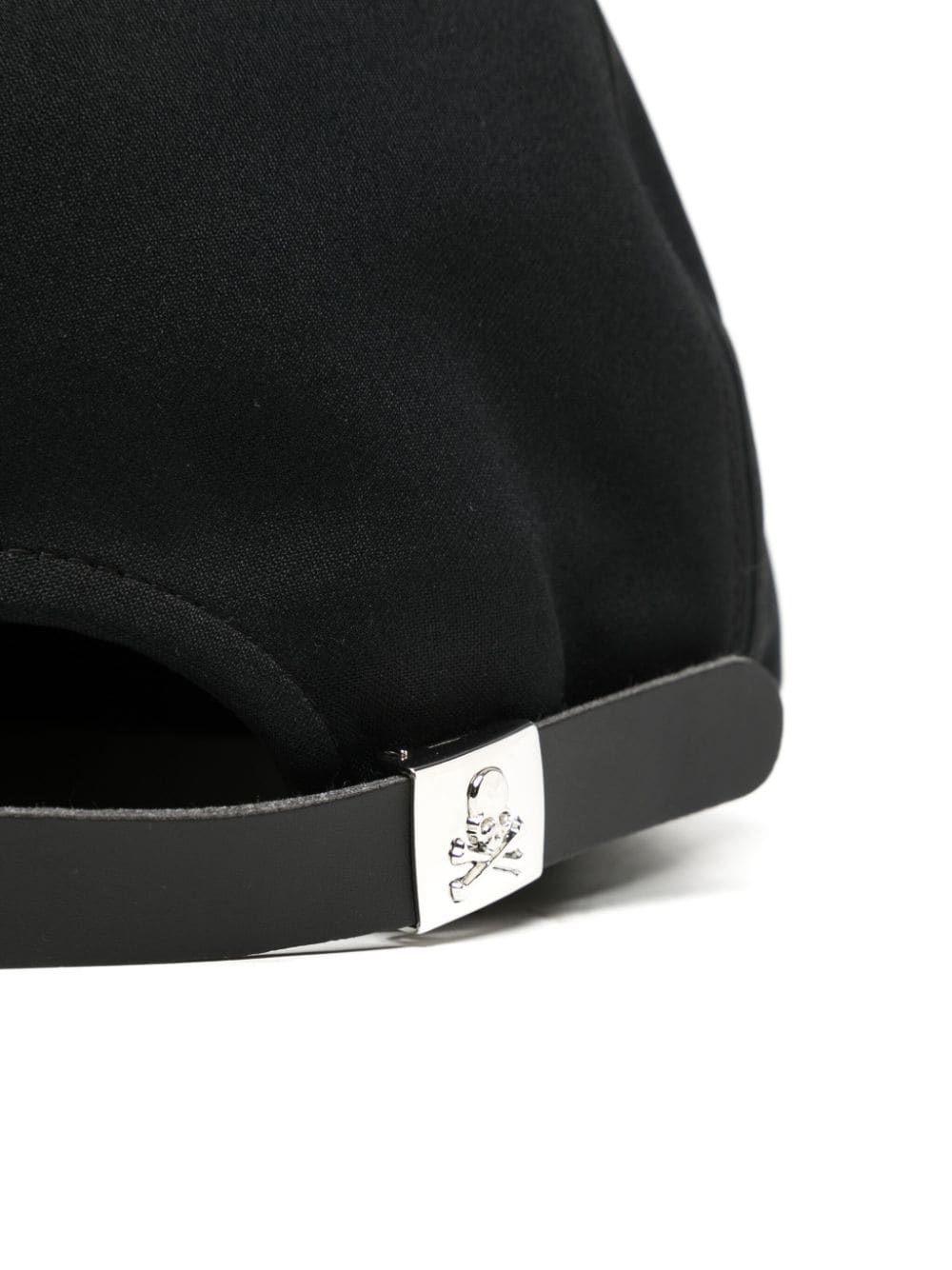slogan-embroidered cap - 2