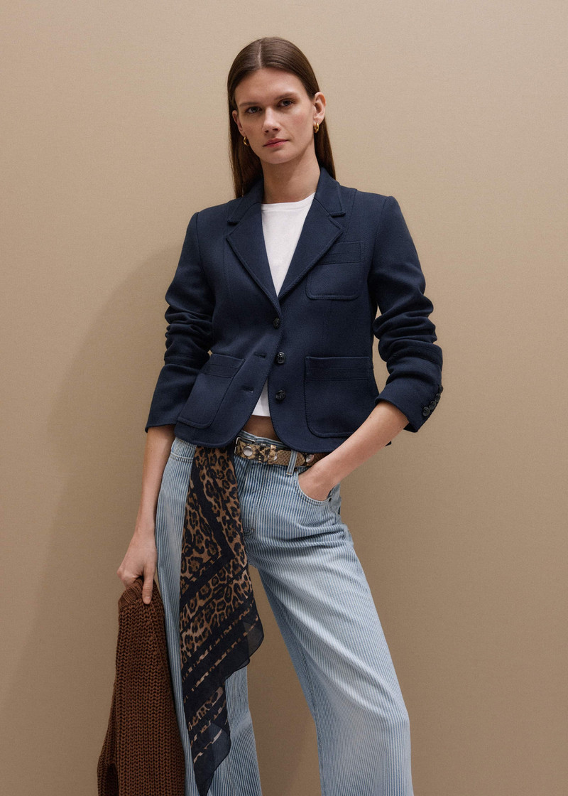 Fitted Crop Jacket 6