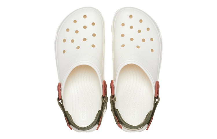 Crocs All Terrain Clogs 'White Green' 206340-0WV - 4