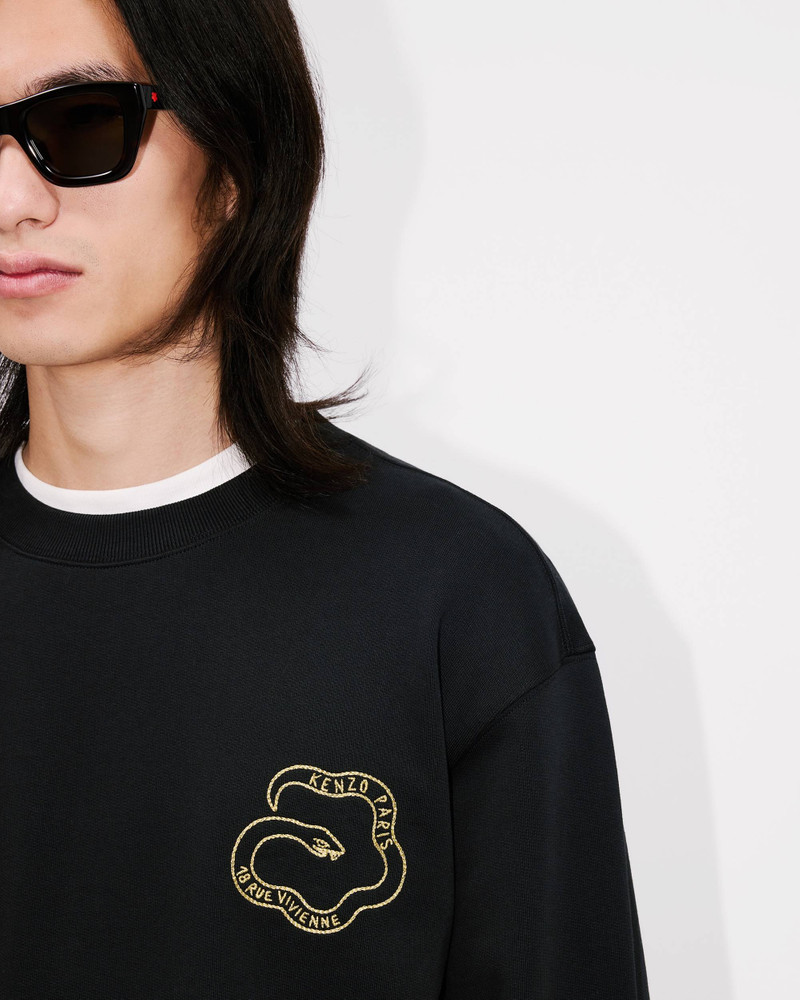 'Lunar New Year' embroidered sweatshirt in cotton 6