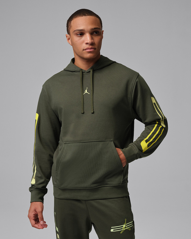 Jordan Sport Crossover Men's Dri-FIT Fleece Graphic Pullover Hoodie 1