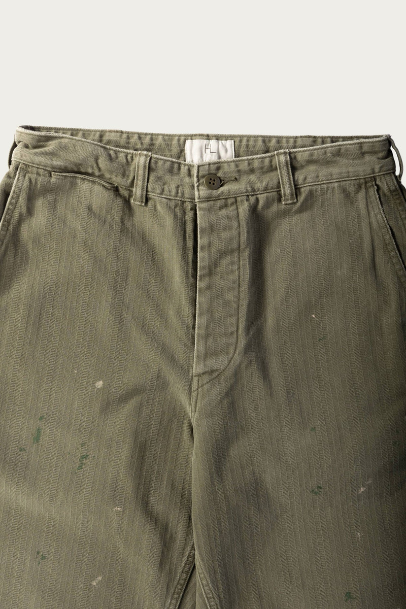 HERILL USMC HBT Linen Pants - Olive Drab outlook