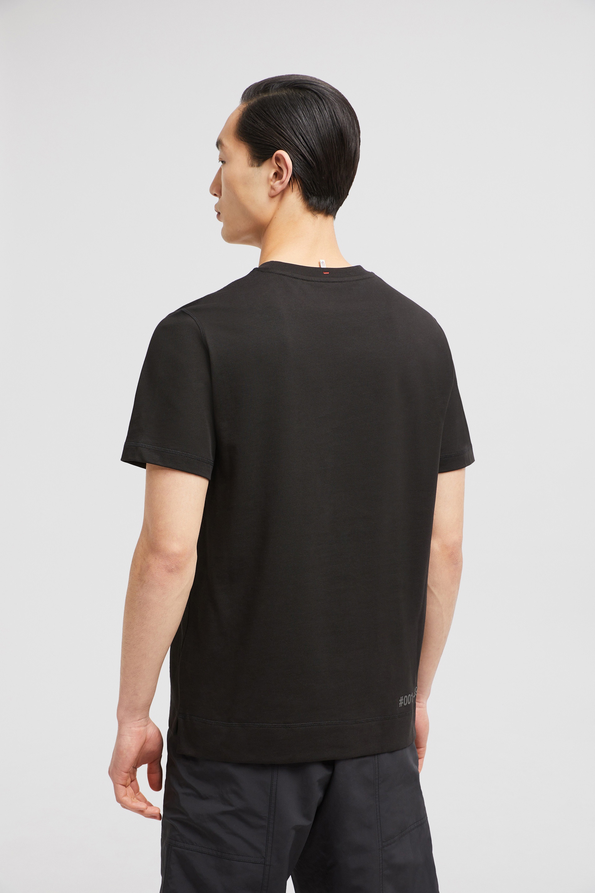 Embossed Logo Cotton T-Shirt - 5