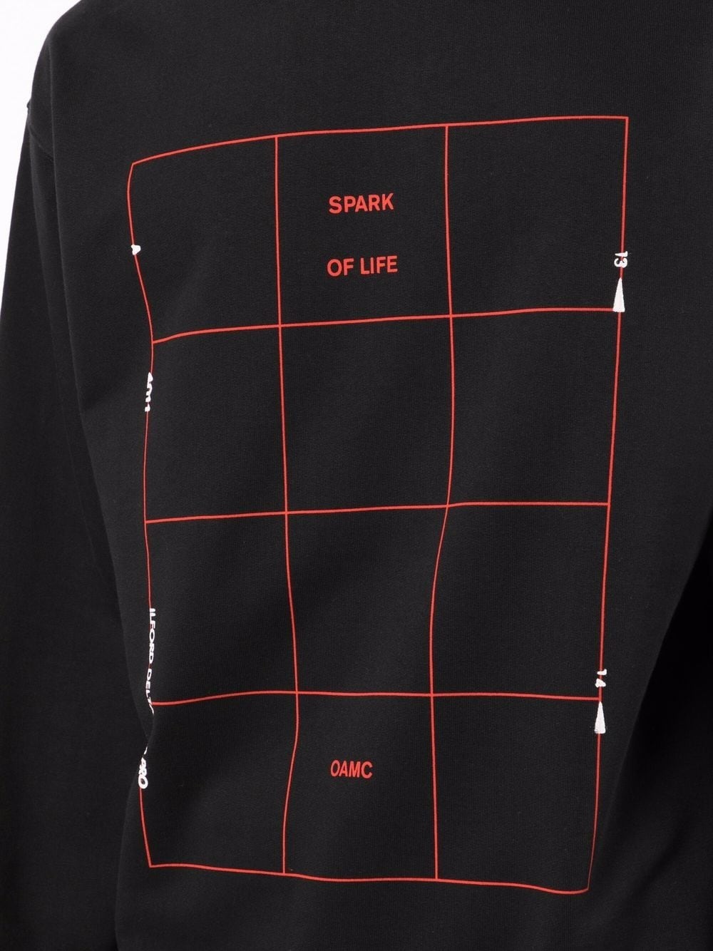 Grid crew neck sweatshirt - 5