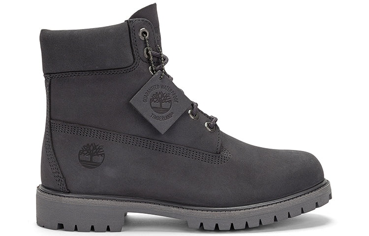 Timberland Premium Waterproof Boots 'Dark Grey Nubuck' A5RBMW - 2