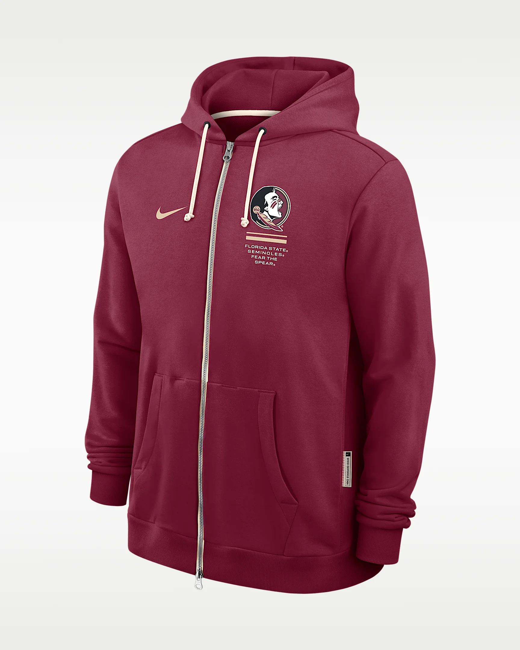 Florida State Sideline Standard Issue Men's Nike Dri-FIT College Full-Zip Hoodie - 1