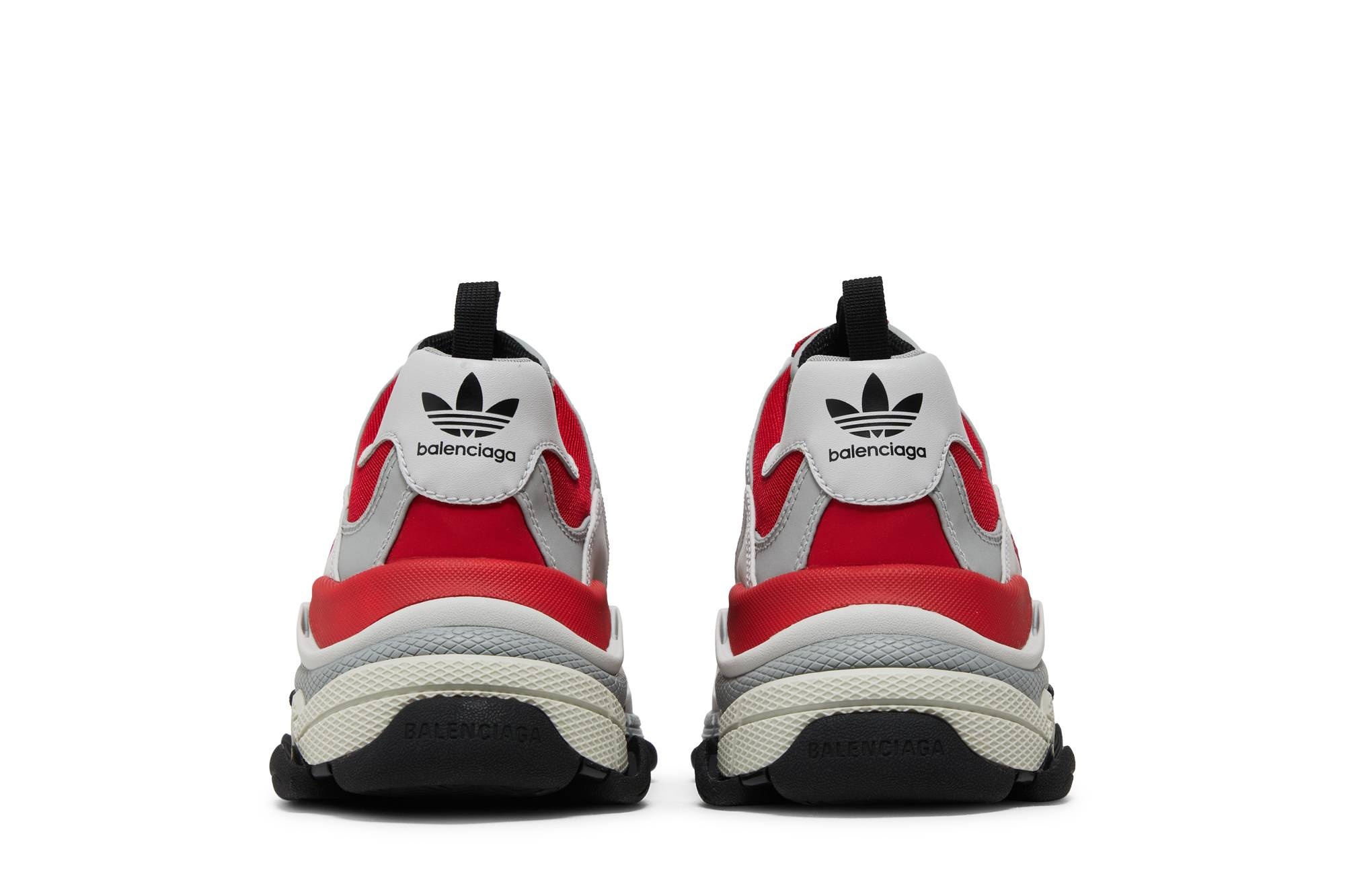 Adidas x Balenciaga Triple S Sneaker 'Red Grey' - 6