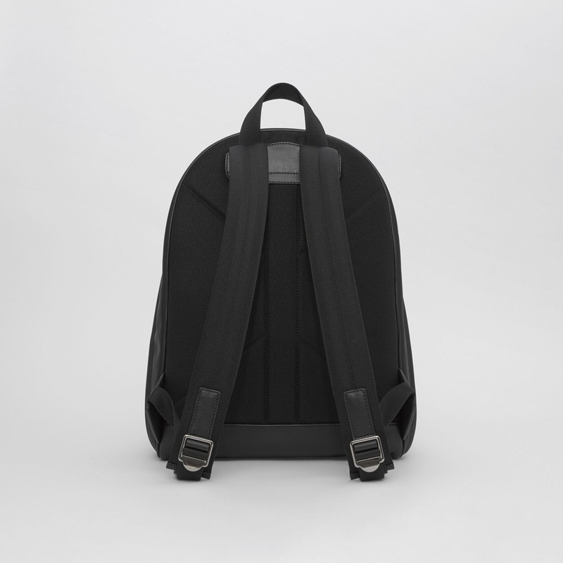 Badge Appliqué Nylon Backpack 10