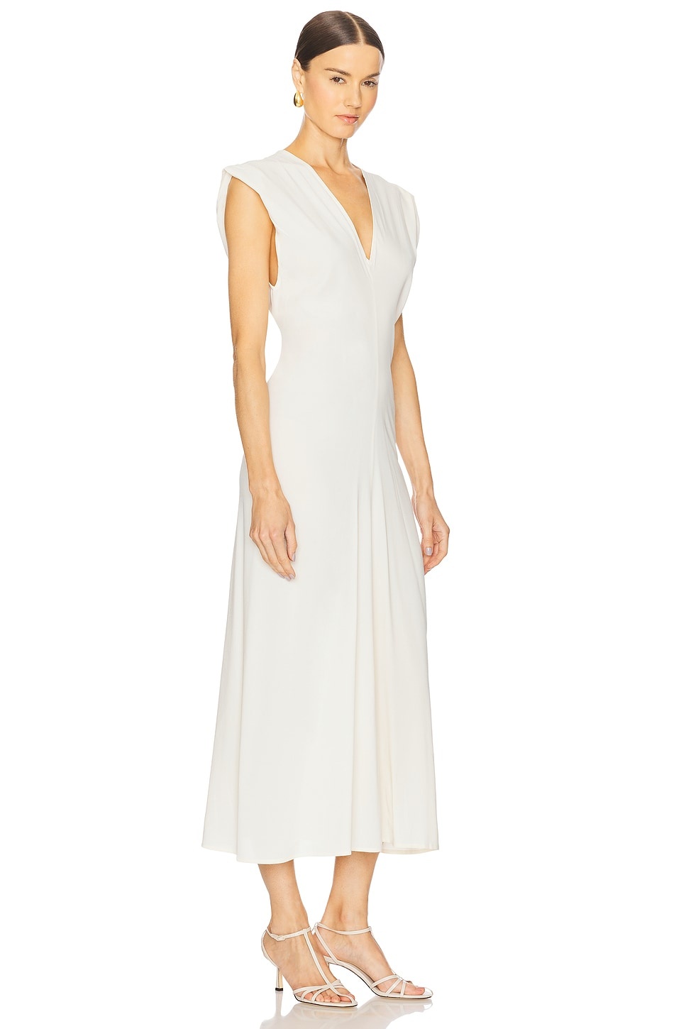 Plunge Drape Dress - 2