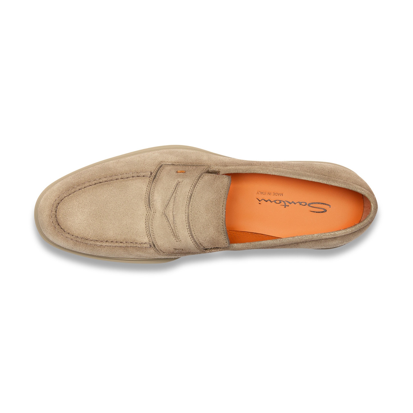 Men's beige suede Easy loafer - 5