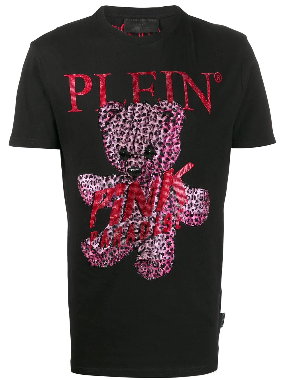 Pink Paradise teddy bear T-shirt - 1