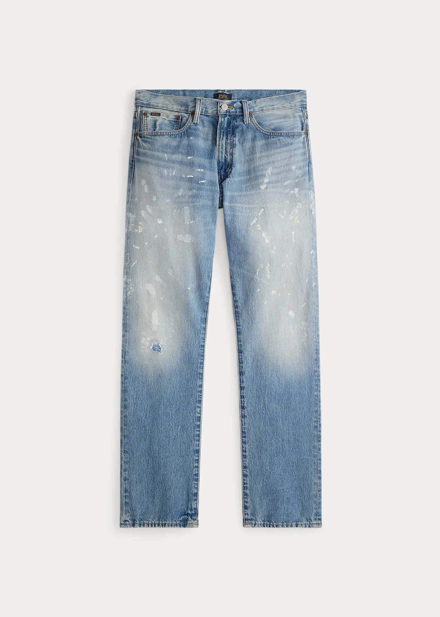 Hampton Straight Hand-Painted Jean - 1