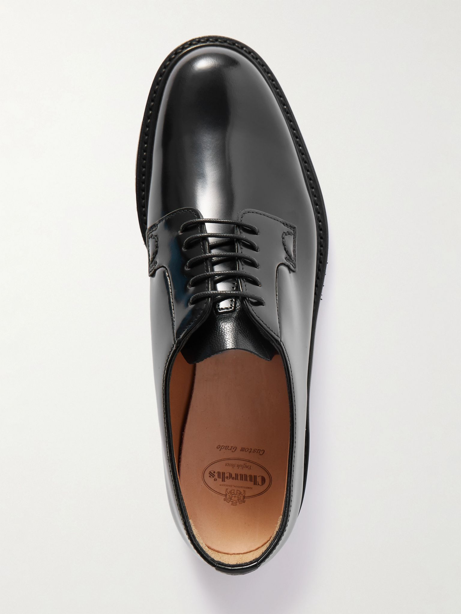 Shannon WR leather Derby shoes Black - 5
