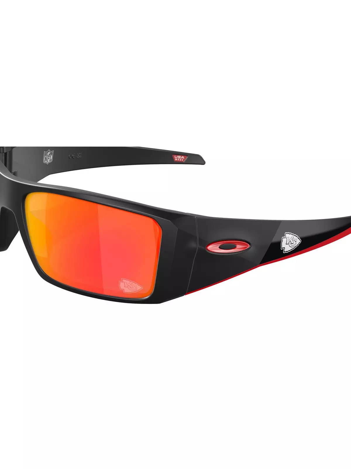 Heliostat Prizm Ruby Sunglasses - Matte Black - 5