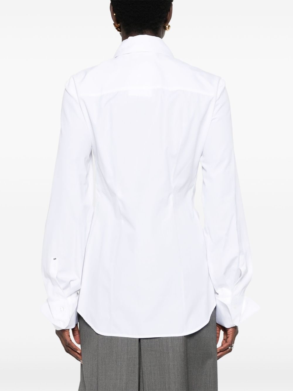 Oste cotton poplin shirt - 4