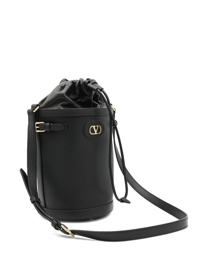 logo-buckle bucket bag 3