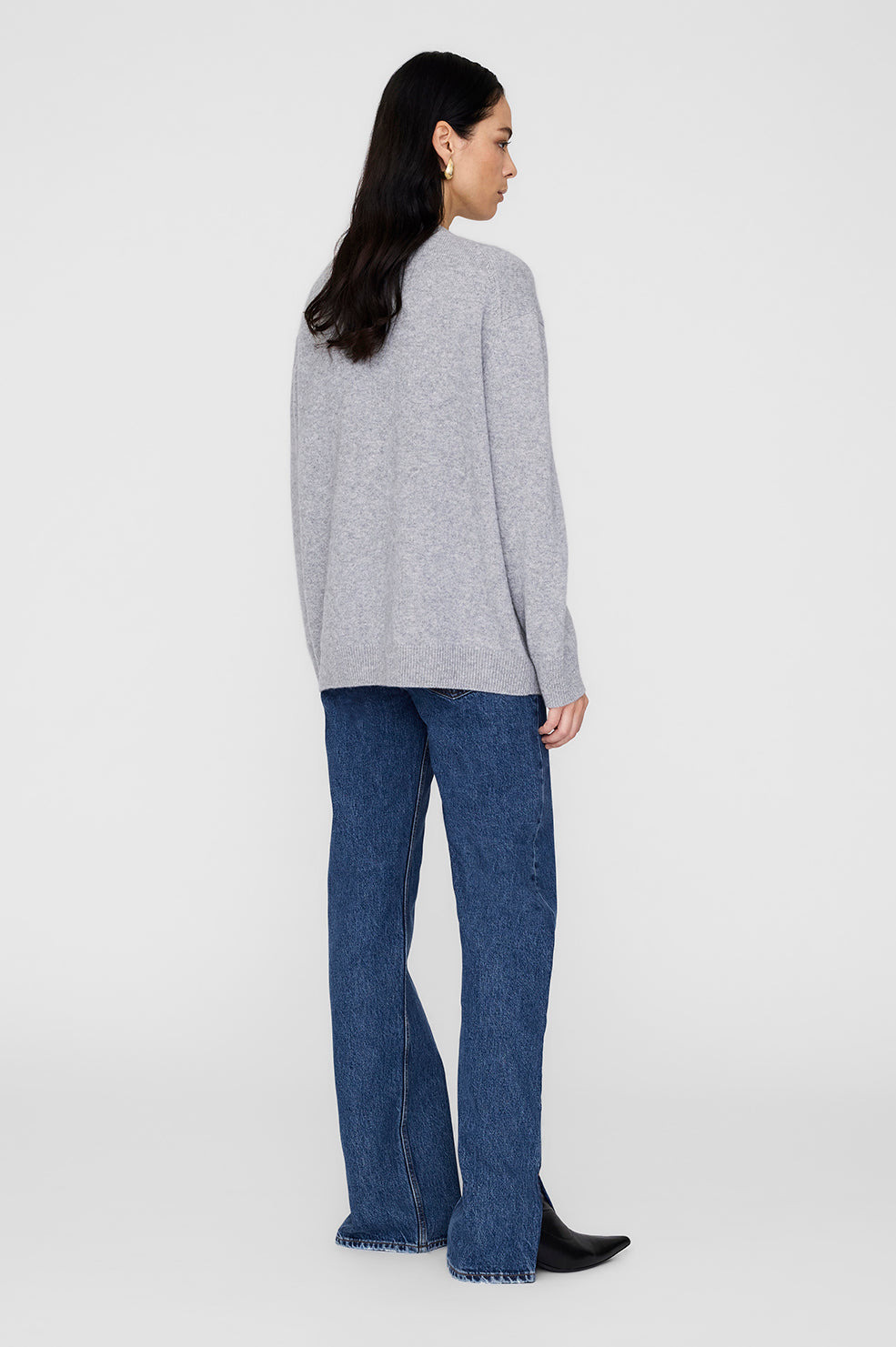 Jackson Cardigan - Medium Heather Grey - 3