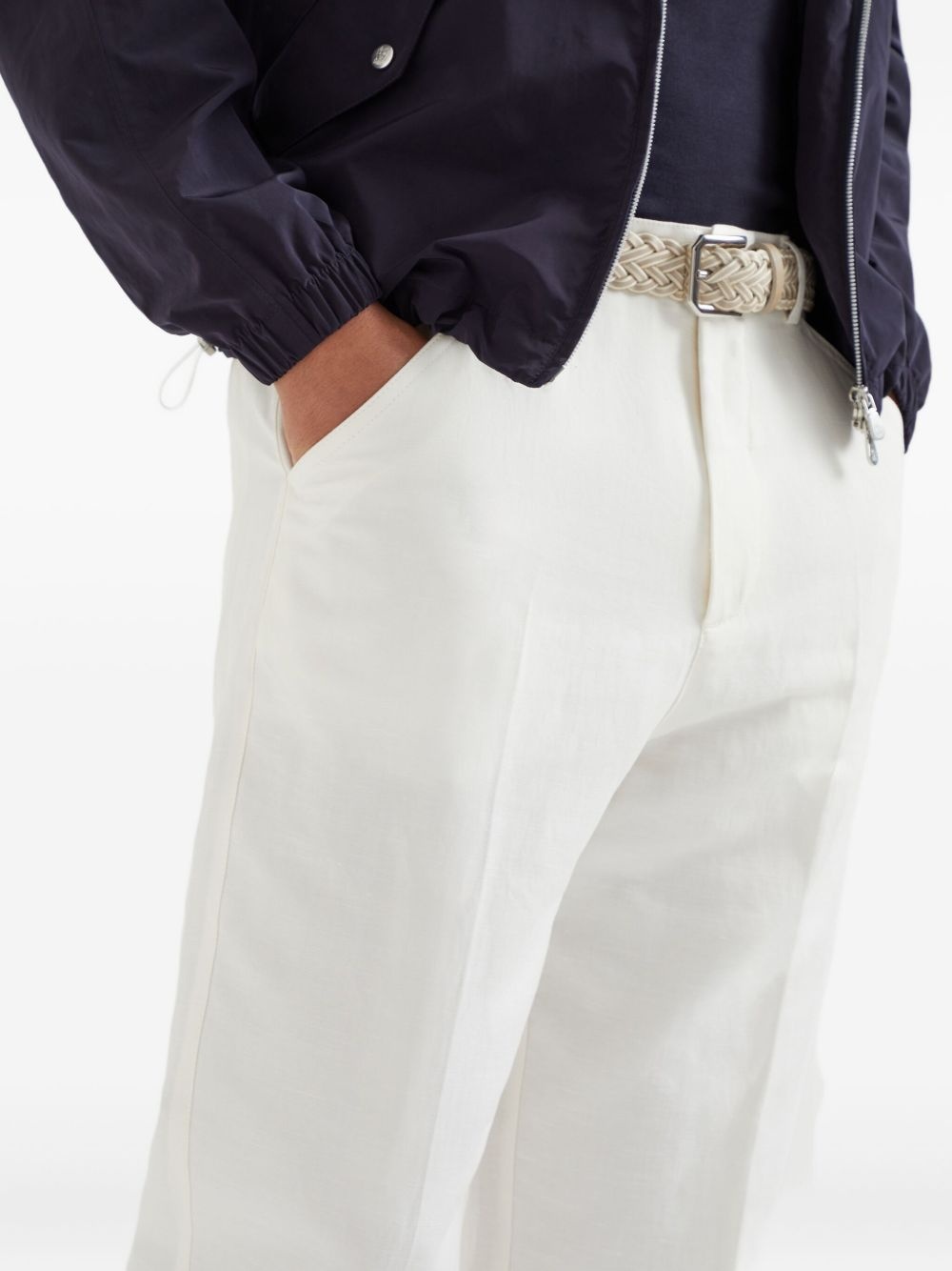 pressed-crease trousers - 5