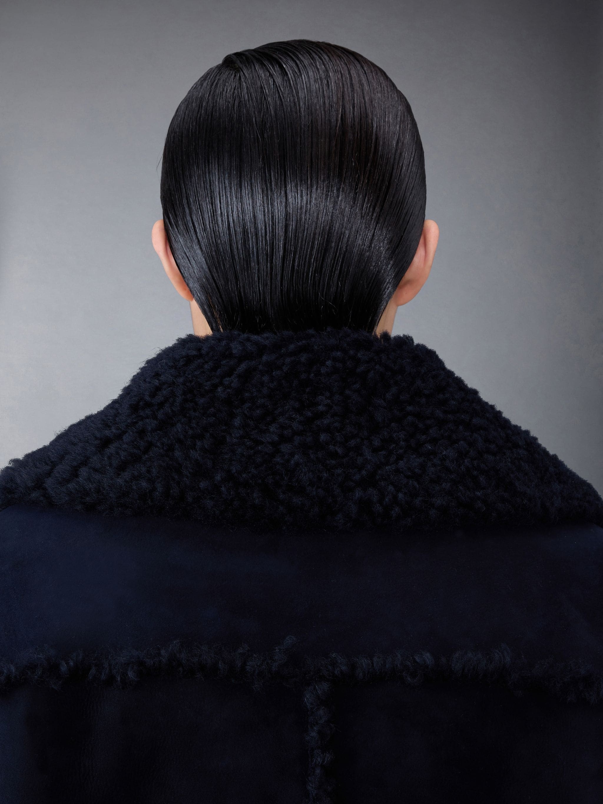 Shearling Pea Coat - 4