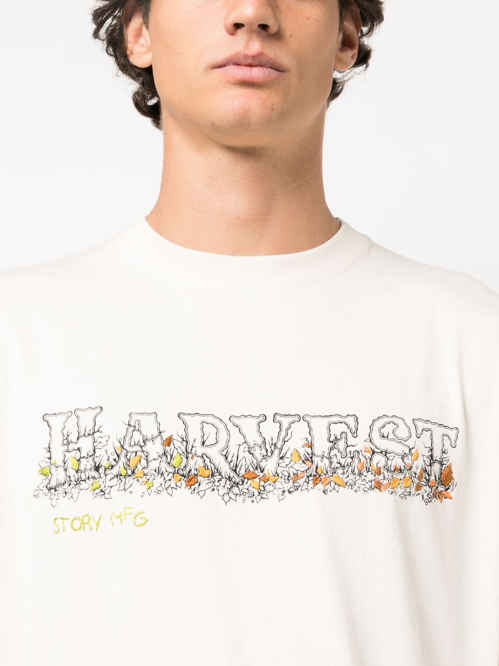 Harvest logo-print sweatshirt - 5