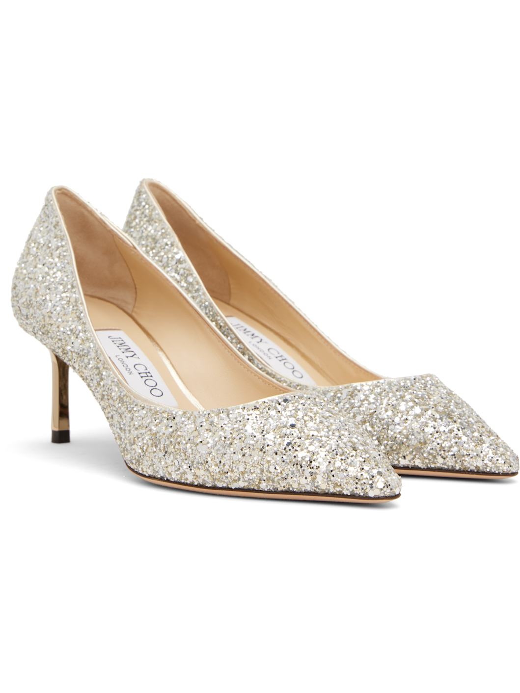 Silver Romy 60 Heels - 4