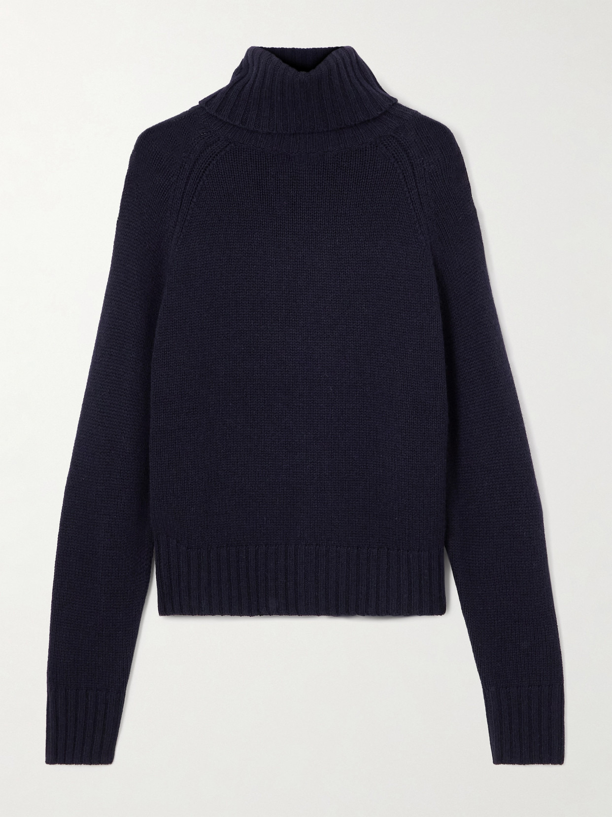 Wool And Cashmere-blend Turtleneck Sweater - 1