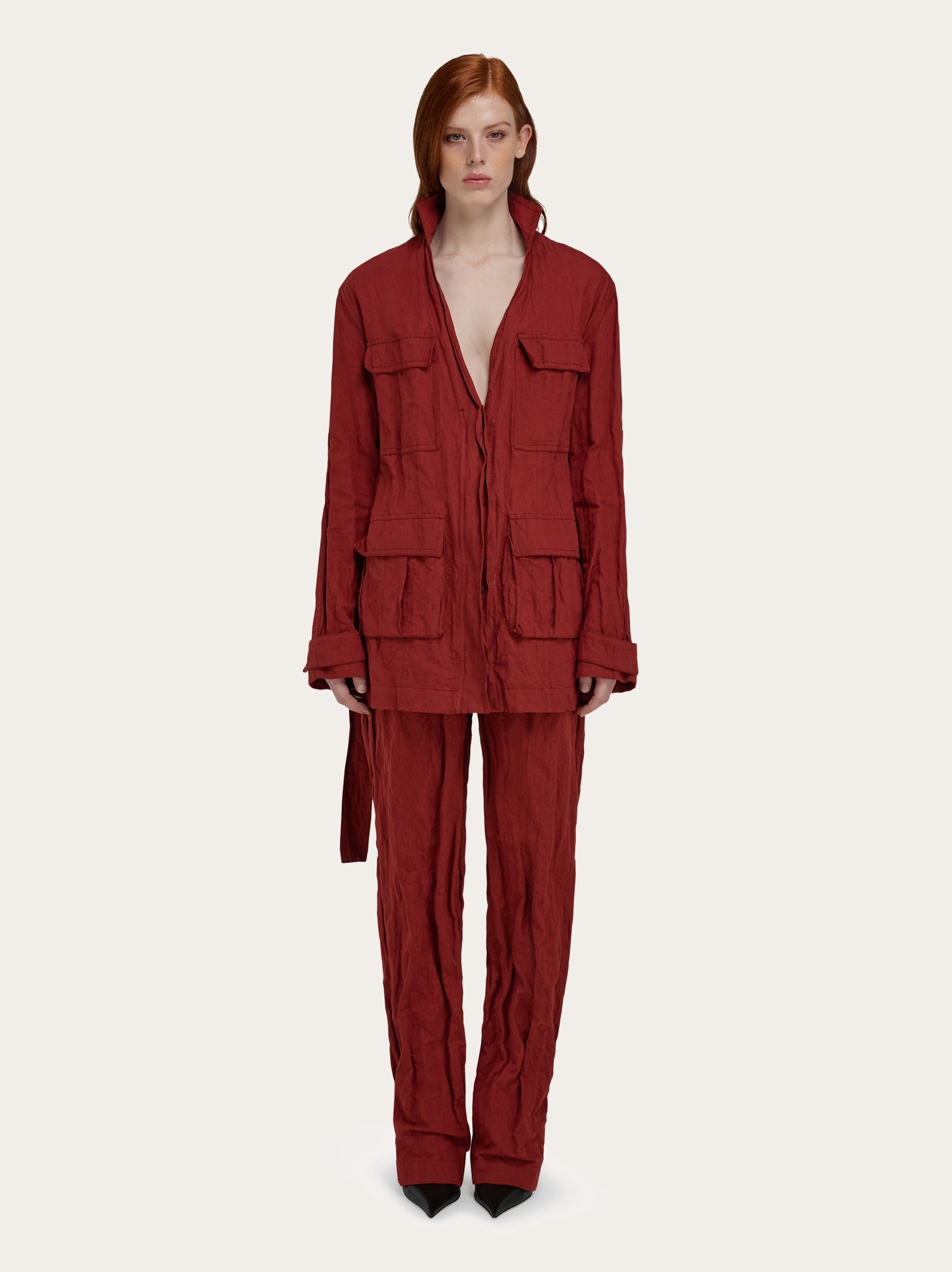 Crinkled trouser - 7