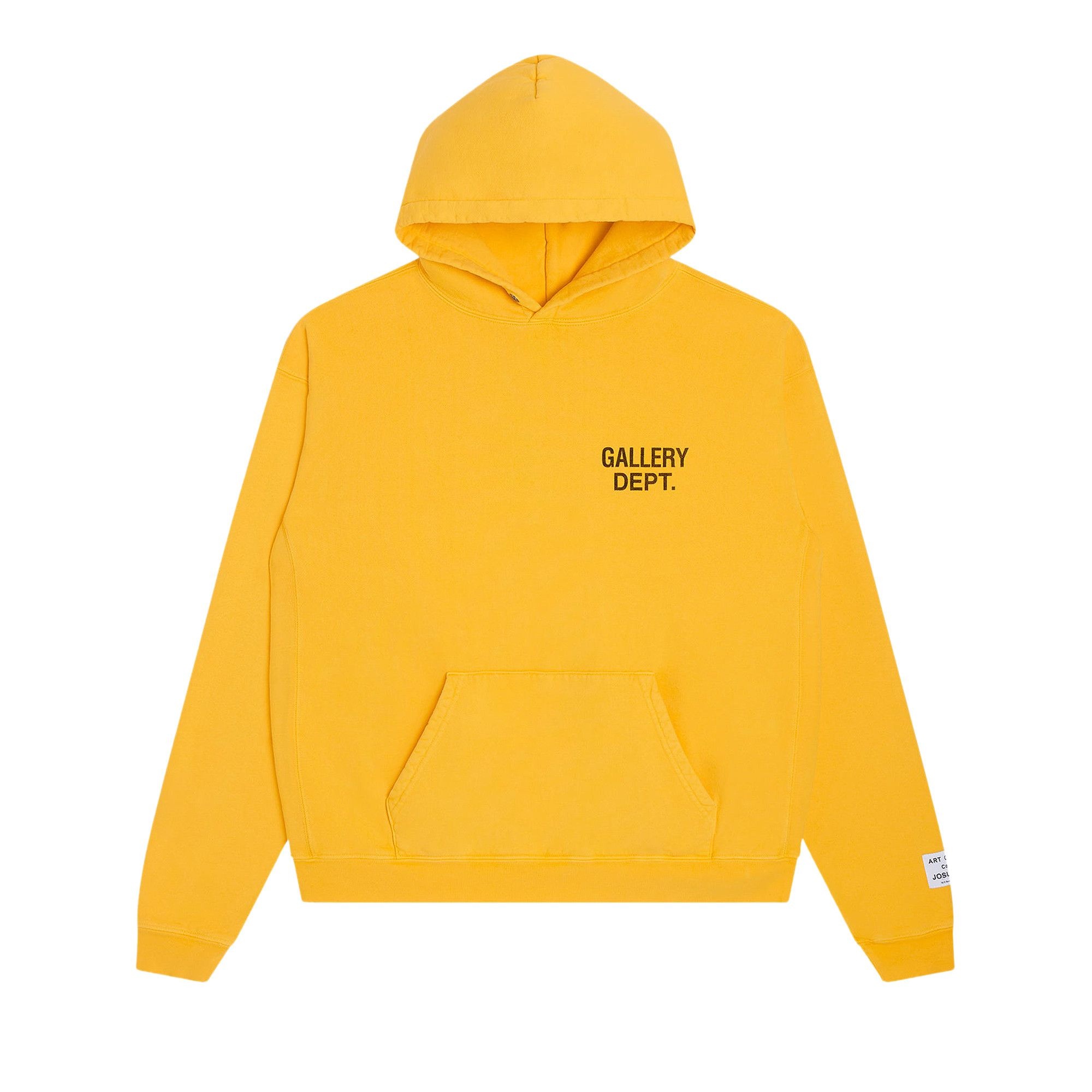 Gallery Dept. 90s GD Logo Hoodie 'Gold' - 1