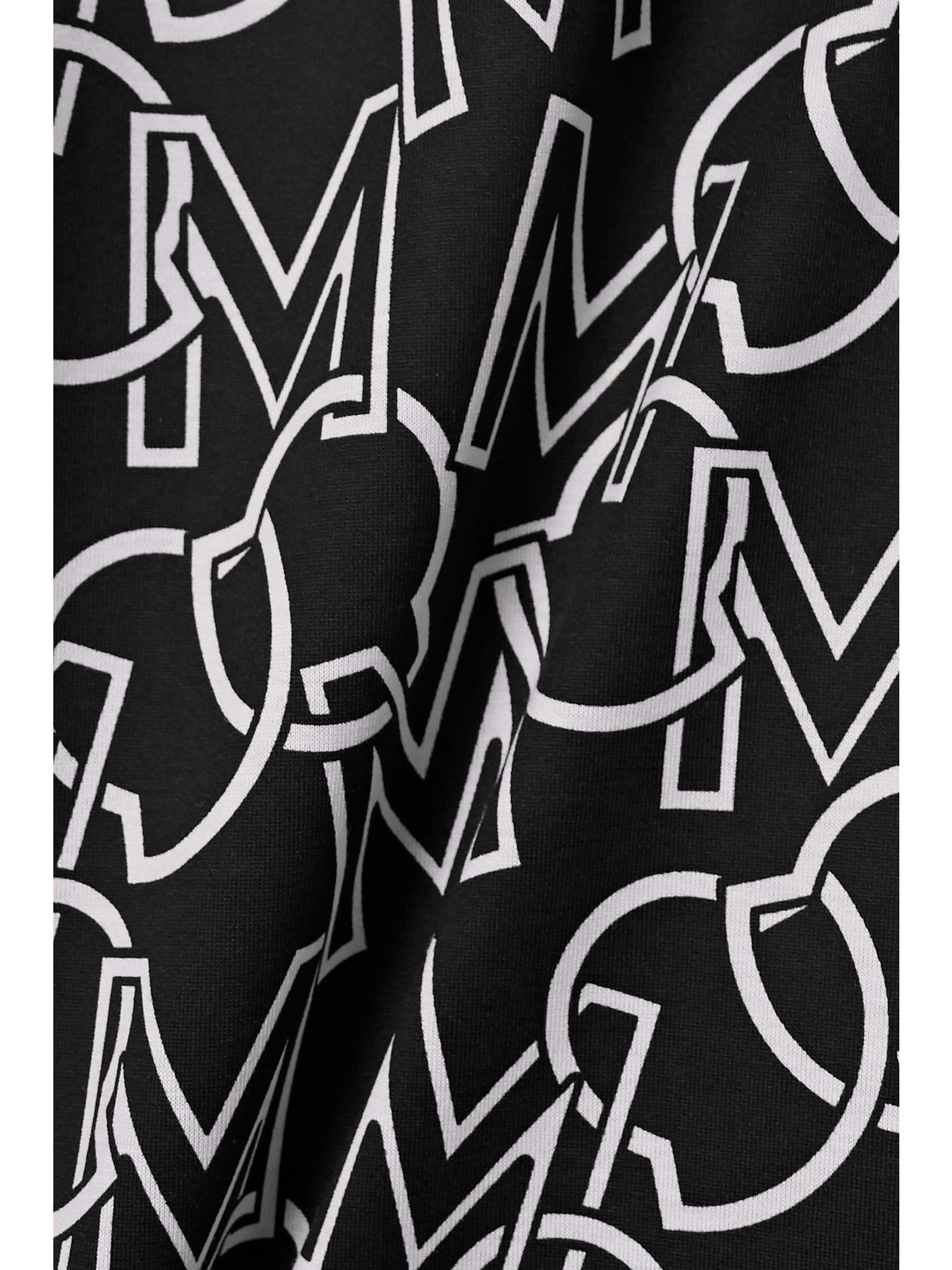 Printed cotton-jersey T-shirt Black - 4