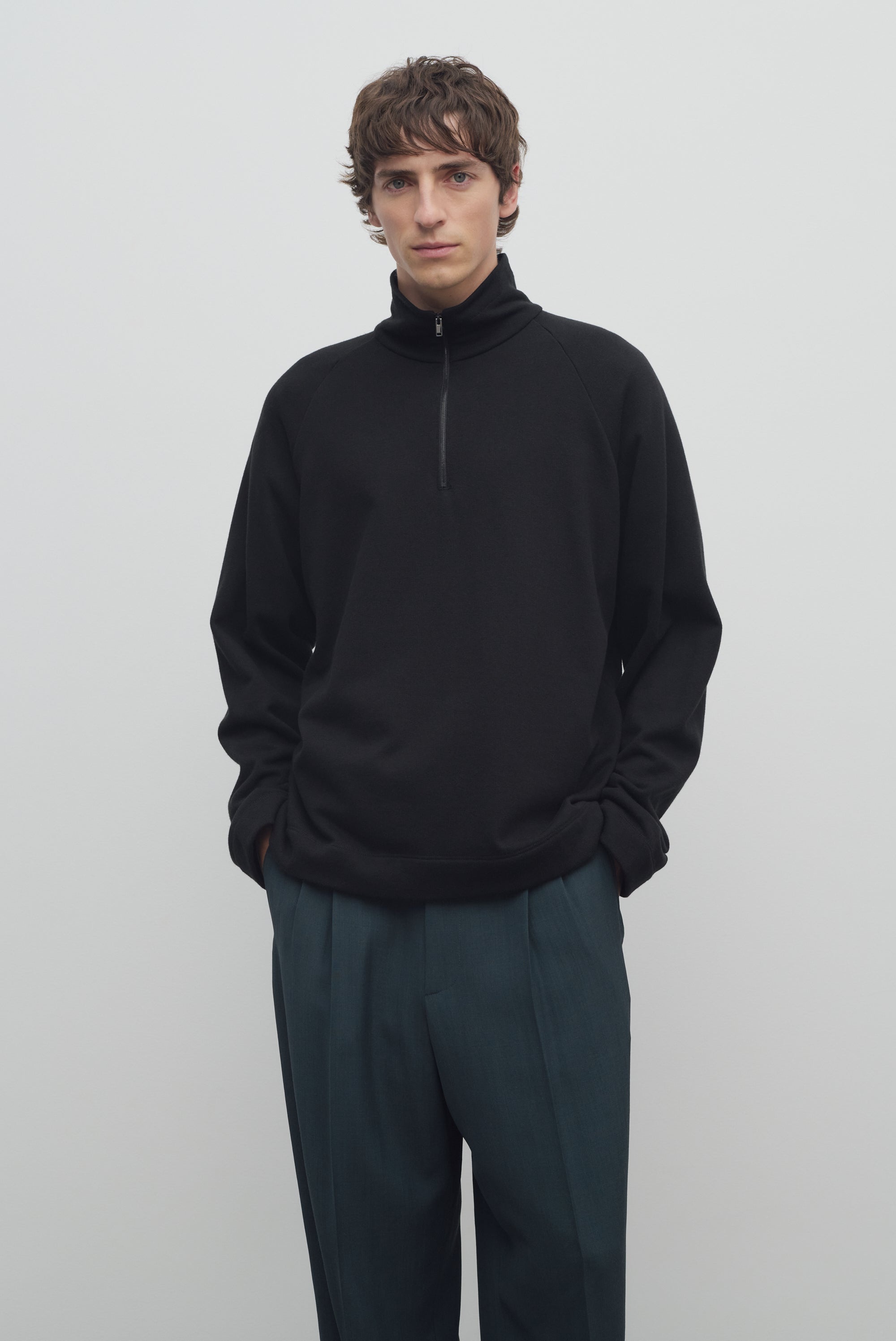 Gallagher Sweater in Cotton and Cashmere - 3
