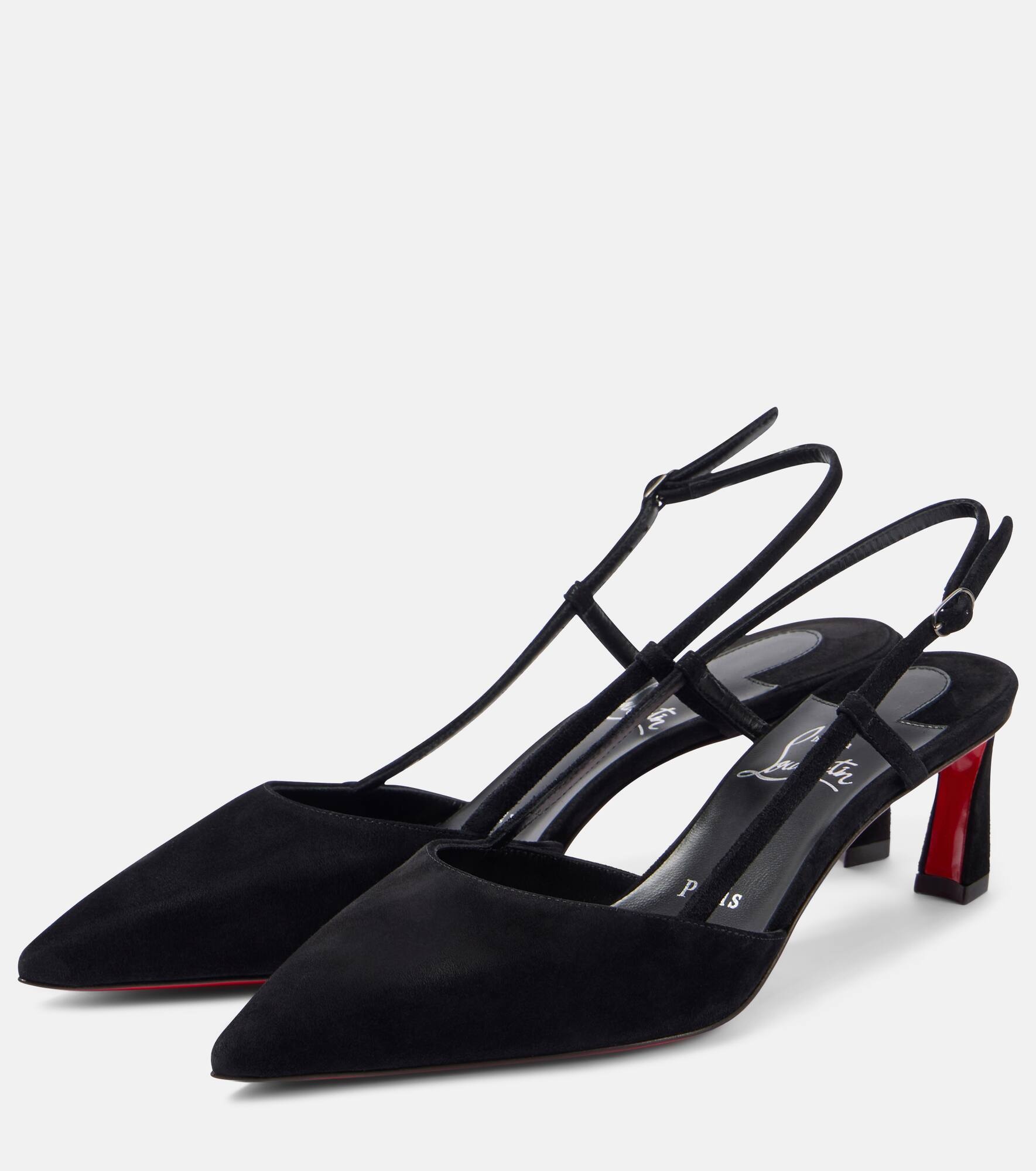 Condoroline 55 suede slingback pumps - 4