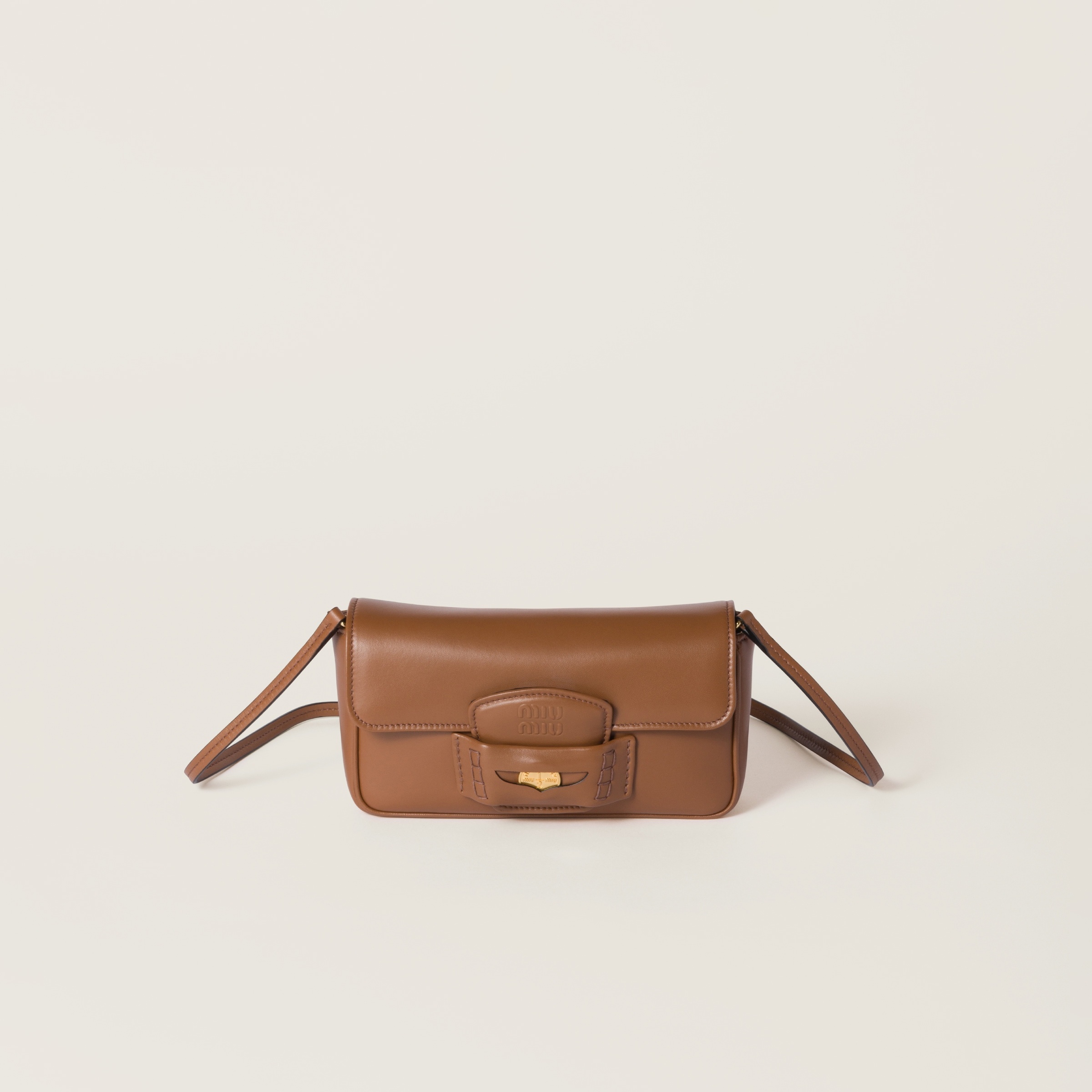 Penny nappa leather shoulder bag - 1