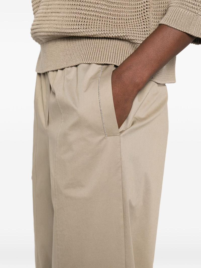 elasticated panelled trousers 5