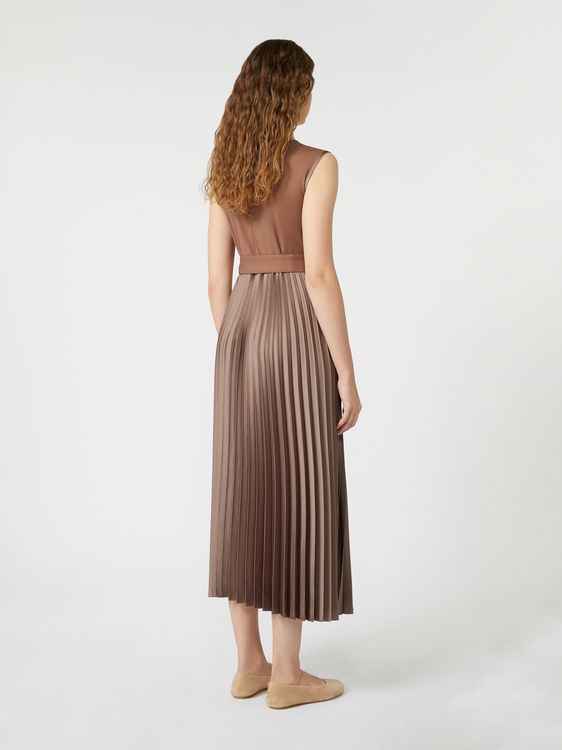 SAMUELE Sleeveless jersey dress - 4