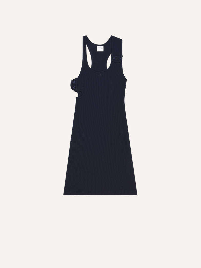 DOUBLE BUCKLE 90'S RIB DRESS - 1