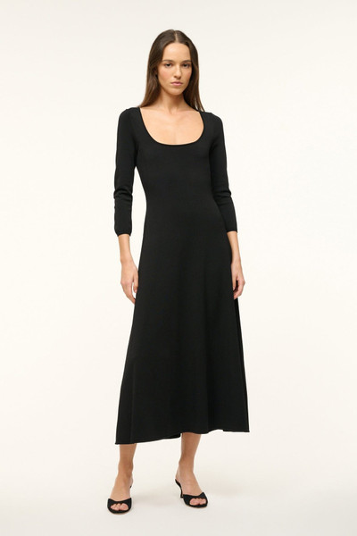 STAUD STAUD DOUVRES DRESS BLACK outlook