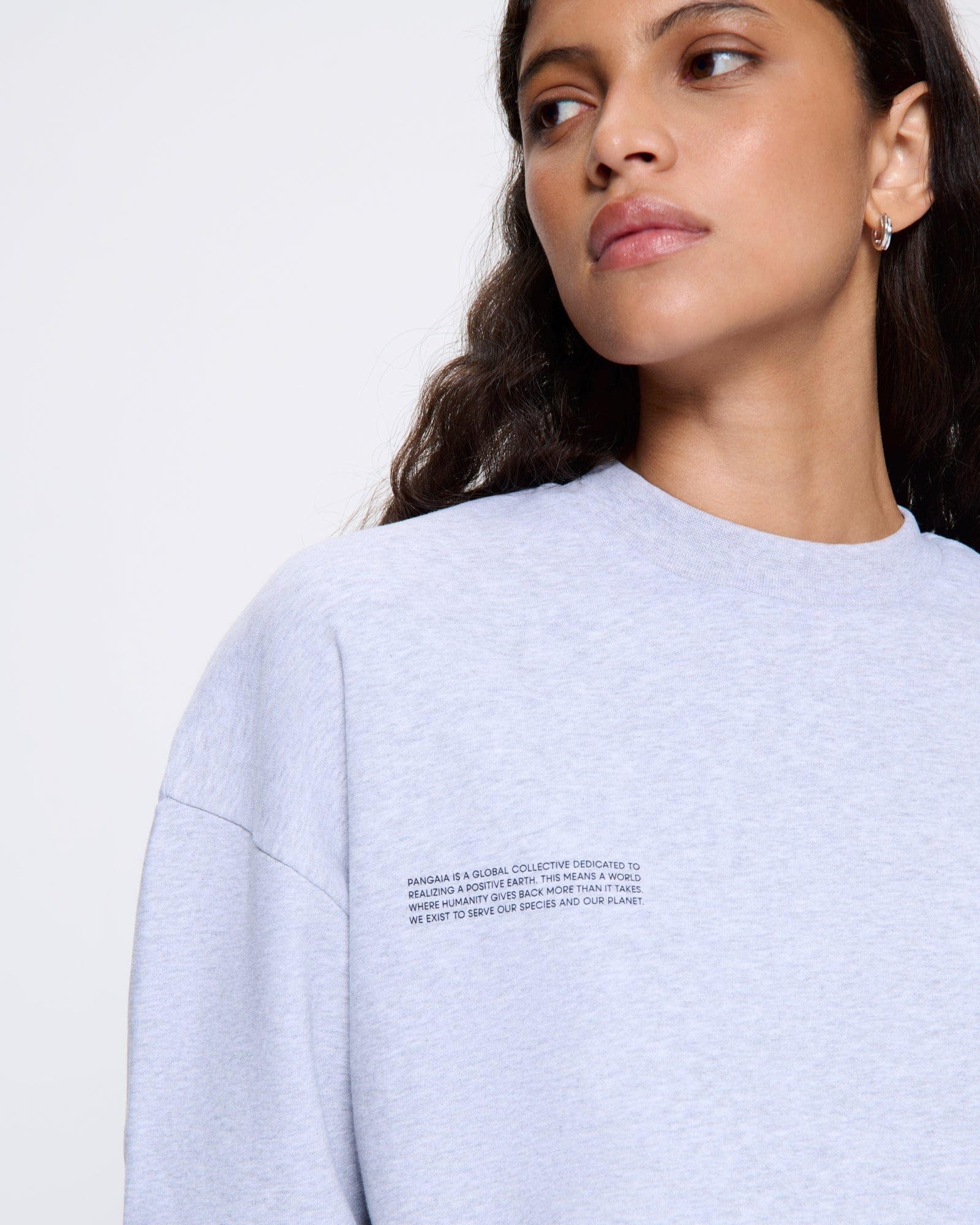 Womens 365 Midweight Sweatshirt - Grey Marl - 4