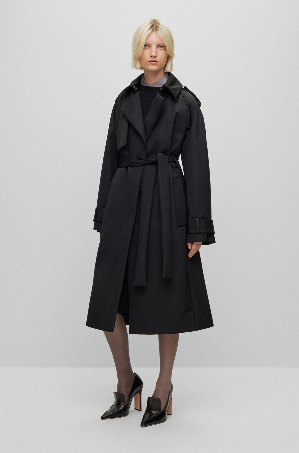 THE CHANGE REGULAR-FIT TRENCH COAT - 2