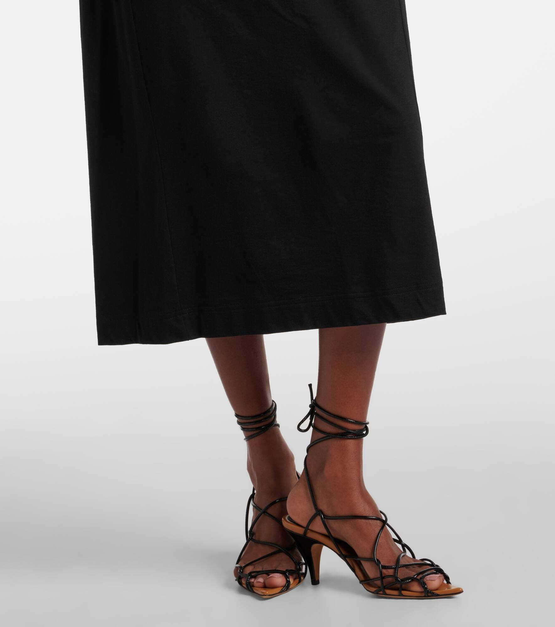 【Plan C】コットンミディドレス Plan C Cotton midi dress | REVERSIBLE